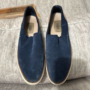 GUC women’s UGG slip on shoes navy
